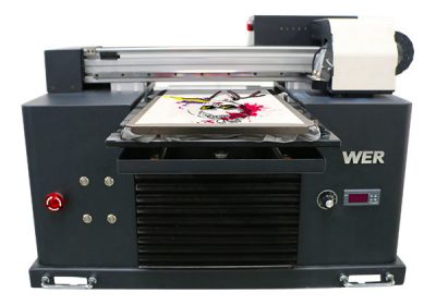 a3 suuruse mitmevärviline lameda voodiga t-särk dtg printer